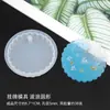 Molde de Pingente Molde de Etiqueta Osso de Cachorro Material para Artesanato DIY Cristal Epóxi com Furo Etiqueta para Pendurar Chaveiro Silicone