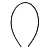 Diadema de Pintura en Spray Plana de 0.5cm Accesorios para el Cabello Tocado Elegante Sencillo Diadema Delgada Pinza para el Cabello Negra con Dientes Internos Diadema DIY