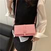 2025 Nuevo Bolso Cuadrado Pequeño de Verano, Bolso de Viajero Sencillo y Versátil, Bolso Bandolera de Hombro Texturizado Estilo Coreano