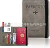 Estuche de pasaporte de cuero genuino Amazon con protección RFID, ranuras para múltiples tarjetas, portadocumentos multifuncional, cubierta de pasaporte, portapasaporte