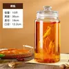 Botella de Vino Especial para Remojar Fruta y Vino, Sellada con Boca Mate para Uso Doméstico, Lata para Remojar Vino, Botella de Vino de Vidrio Engrosado con Grifo de Acero Inoxidable