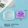Molde de silicona para hacer bolas de arroz con forma de garra de gato, para hacer jabón hecho a mano, para hacer gofres, velas y regalos.