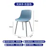 Silla de Comedor Nórdica para el Hogar Ins Moderna Simple Plástico Engrosado Silla Celebridad de Internet Silla de Ocio Silla con Respaldo para Casa de Huéspedes