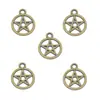 Acessórios para Joias DIY Pingente de Liga Estrela Matriz Mágica Pingente Pequeno de Liga Retrô 25*20mm L314