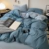Conjunto de cama de quatro peças para classe de maternidade e infantil, produtos genuínos, estilo ins, para dormir sem roupa, algodão puro água
