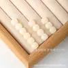 Jade Blanco Bodhi Perlas Sueltas Perlas Tipo Antiguo Venta al por Mayor Accesorios para Joyería con Perlas Perlas en Forma de Manzana Retorcidas a Mano Perlas Bodhi Hechas