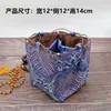 Bolsas Pequeñas Cuadradas de Tela al por Mayor para Fabricantes, Bolsas Pequeñas de Doble Capa con Cuatro Bolsillos para Almacenamiento de Tazas de Té Pequeñas, Bolsas de Regalo para Empaque de Joyería y Bolsas para Manualidades