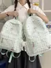 Mochila estampada elegante transfronteriza 2026 para estudiantes universitarias, mochila escolar fresca y simple para estudiantes de secundaria, mochila ligera