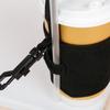 Fabricante Personalizado Cubierta para Taza de Té con Leche Bolsa de Lona Bolso para Bebidas Para Llevar de Mano Té con Leche Aislado Cubierta para Taza Logotipo Personalizado