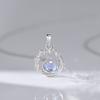 Collar de plata S925 con colgante de Plutón y Caronte, estrella, planeta de ensueño, luz, de lujo, nuevo, regalo de San Valentín.