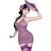Lencería Sexy Estimulante, Regalo de Estilo, Cheongsam de Gasa Suave, Caliente, No Quitar, Tentación Transparente, Dinastía Han, Día de San Valentín Chino