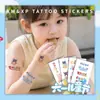 Pegatinas de Dibujos Animados con Purpurina para Hombres y Mujeres Tatuajes Impermeables de Larga Duración para los Brazos de los Niños Día del Niño Patrón de Impresión de Helado para Bebé
