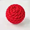 Brinquedos Personalizados para Animais Hamster Coelho Pássaro Gato Cachorro Bola de Corda de Algodão para Roer e Limpar Dentes Decoração de Feriado