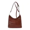 Bolso de mujer de gran capacidad, nuevo estilo 2026, diseño moderno y único, bolso tote retro para el día a día, versátil bolso de hombro y bolso cruzado