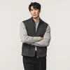Otoño/Invierno 2026 Estilo Old Money Cuello Alto Moda de Alta Gama Chaleco Casual Nuevo para Hombre Chaleco Versátil Chaqueta Venta al por Mayor