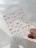 Yitu Adesivo para Nail Art Laço Dupla Camada Padrão Simples Puro Desejo Doce Popular Adesivo Decorativo Yt5588