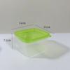 Caja de Almacenamiento de Plástico PP Transparente de Grado Alimenticio Personalizada OEM con Tapa, Caja de Empaque Portátil para Frutas y Postres con Patrón Impreso