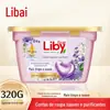 Esferas de Lavar Liby 3 em 1 Antibacterianas Fragrância Suavizante Fragrância de Longa Duração Esferas de Lavar Atacado Produto Genuíno