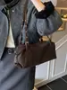 Bolso Boston Portátil de Nicho Coreano para Mujer Nuevo Retro de Alta Calidad Lujo Ligero Versátil Bolso de Hombro Axila