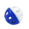 Juguete para gato sonido campana bola plástico hueco bola doble color juguetes interactivos para gato suministros para mascotas en stock venta al por mayor