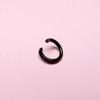 Venta al por mayor de fábrica especificación 8mm/10mm llavero pintura hierro anillo de conexión color caramelo anillo abierto