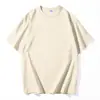 Camiseta de verano holgada de manga corta para hombre, camiseta básica de algodón puro a la moda, top versátil de manga corta con hombros caídos estilo Hong Kong casual