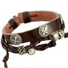 Nueva pulsera de cuero genuino más vendida con soporte de pulsera de cuero de vaca recomendado directamente de fábrica, venta al por mayor pequeña