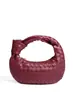 Bolso tejido de tendencia transfronteriza para mujer, bolso tipo dumpling de cuerno de color sólido texturizado, bolso de hombro de alta gama para debajo del brazo, bolso de mano de media luna