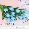 Ins Tulip Flor Artificial Casa Decoração de Sala de Estar Mesa de Jantar Vaso Ornamentos de Flores Adereços de Tiro