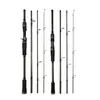 Vara de Pesca Portátil de Carbono de 4 Seções M-Tune Venda Direta do Fabricante Atacado Dropshipping Exportação Transfronteiriça Equipamento de Pesca Vara de Pesca
