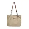 Bolsa feminina de veludo de grande capacidade 2026 nova moda simples texturizada acessível ombro tote para o dia a dia