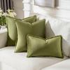 Capa de Almofada para Sofá Veludo Holandês Cor Sólida Renda Borla Simples Nórdica Capa de Almofada Decorativa para Sala de Modelo de Casa
