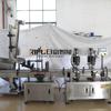 Máquina taponadora servo de doble cabezal automática máquina taponadora de botellas de chile equipo taponador de tapas antirrobo para botellas de boca ancha fabricante de Guangzhou