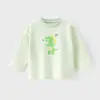 Nueva Camiseta de Algodón Puro para Primavera y Otoño, Nueva Camiseta Básica Casual de Algodón para Otoño e Invierno