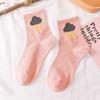 Meias Femininas de Cano Médio Meias Femininas Felpudas Nova Moda Versátil Estilo College Japonês Meias Atacado de Fábrica