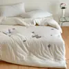 Colcha de Algodón Puro y Fibra de Soja Colcha de Primavera y Otoño Colcha de Cuatro Estaciones Colcha de Algodón Colcha de Invierno Colchas Individuales y Dobles Relleno de Colcha Ropa de Cama de Algodón Puro Ropa de Cama