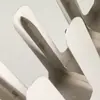 Porta-Copos de Aço Inoxidável para Loja de Chá com Leite, Porta-Copos Inclinado de Oito Compartimentos, Suporte de Exibição para Copos de Café, Caixa de Armazenamento de Canudos Comercial