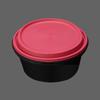 Tazón Desechable para Llevar, Tazón de Plástico Grueso Redondo para Sopa, Tazón de Arroz con Tapa, Caja de Embalaje para Hot Pot Picante