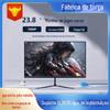 Monitor curvo para jogos de e-sports de 23,8 polegadas, tela LCD HD para computador, para jogos, home office e entretenimento, 165Hz