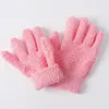 Toalla de baño frotando ceniza espesa doble cara artefacto para frotar la espalda hombres y mujeres Jacquard baño frotando barro guantes de baño guantes exfoliantes
