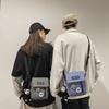 Bolsa de Ombro Masculina Nova Primavera 2022 Bolsa de Pano Casual Moderna Bolsa Pequena de Lona Feminina Bolsa da Moda
