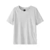 Camiseta de Manga Curta Estilo Retrô Americano 230g com Ombros Normais e Caimento Amplo, Cropped Slim-Fit de Verão para Mulheres, Atacado