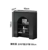 Gabinete Decorativo de Lareira Estilo Francês, Gabinete de Exibição Branco e Preto Estilo Americano para Sala de Transmissão ao Vivo, Gabinete de Entrada Estilo Nórdico para Pousadas