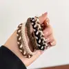 Elástico de Cabelo de Urso de Alta Elasticidade para Verão para Mulheres, Corda de Cabelo Simples e Durável, Elástico para Rabo de Cavalo Alto, Acessórios de Cabelo