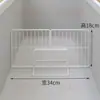 Prateleira de Armazenamento Interna do Compartimento do Freezer, Painel de Partição Criptografada para Armazenamento no Freezer, Partição de Refrigeração, Divisor de Geladeira de Lado Único