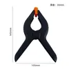 Abrazadera para Carpintería Múltiples Tamaños Abrazadera de Ángulo Recto Abrazadera para Acuario Nogal Abrazadera de Nylon a Abrazadera F Abrazadera de 90 grados Mango Único Aleación de Aluminio Clip de Fijación