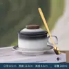 Caneca de Café Cerâmica, Copo com Separação para Chá e Água, Caneca de Casal, Conjunto com Caixa de Presente para Casa Hotel Escritório