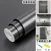 Película de Metal Cepillado para Puertas de Ascensor Decoración Adhesiva Autoadhesiva Plata Acero Inoxidable Cabina de Ascensor Color Cambiante para Refrigerador