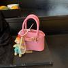 Bolso para Niños 2025 Nuevo Moda de Alta Gama Mini Bolso Balde Niñas Familia Pasarela Bolso Bandolera Bolso para Lápiz Labial Tendencia