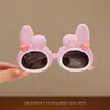 Óculos de Sol Melody Infantis para Meninas, Óculos de Sol Polarizados com Proteção Solar para Bebês, Óculos de Sol com Proteção UV de Coelho de Desenho Animado Fofo